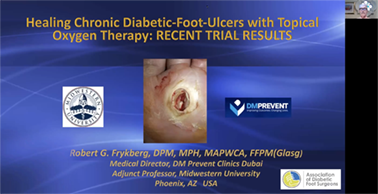 Healing Chronic Diabetic-Foot-Ulcers with Topical Oxygen Therapy: Recent Trial Results